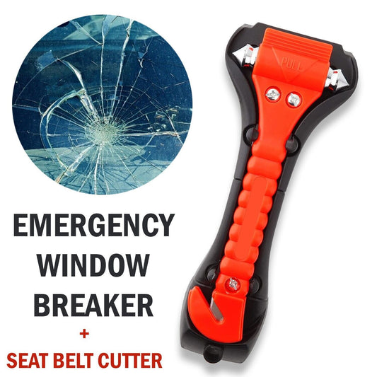 Emergency Escape Hammer Tool Seatbelt Cutter Window Breaker